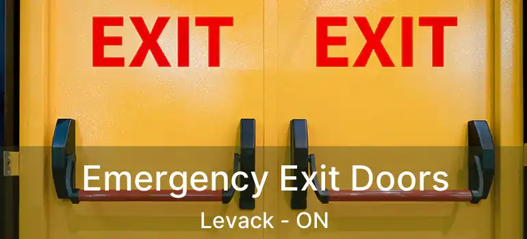  Emergency Exit Doors Levack - ON