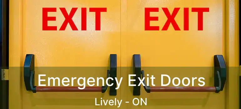  Emergency Exit Doors Lively - ON