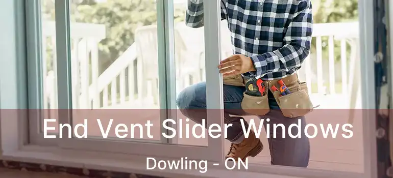  End Vent Slider Windows Dowling - ON