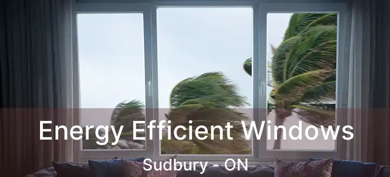  Energy Efficient Windows Sudbury - ON