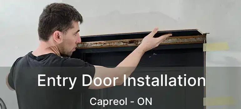  Entry Door Installation Capreol - ON