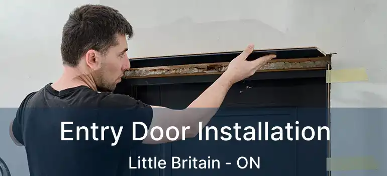  Entry Door Installation Little Britain - ON