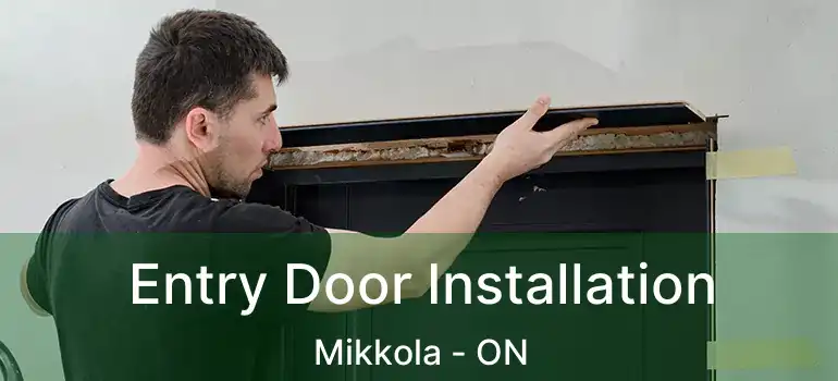  Entry Door Installation Mikkola - ON