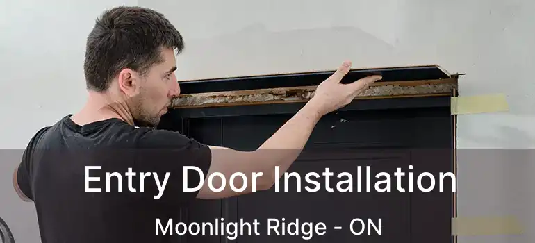  Entry Door Installation Moonlight Ridge - ON