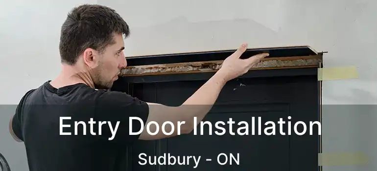  Entry Door Installation Sudbury - ON