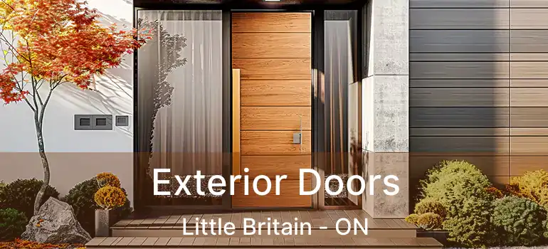  Exterior Doors Little Britain - ON