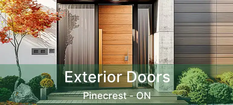 Exterior Doors Pinecrest - ON