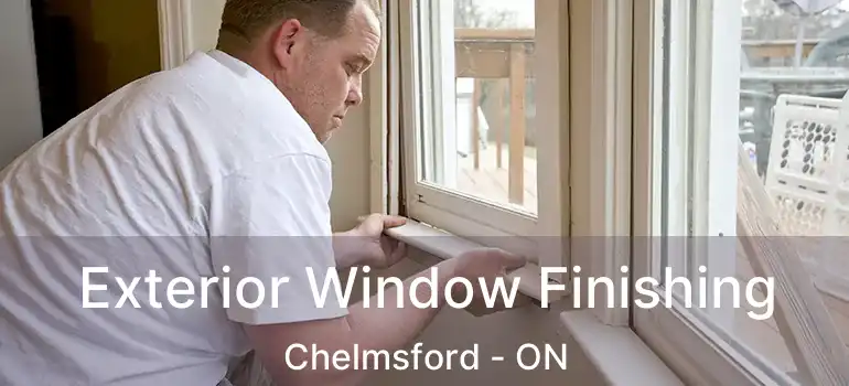  Exterior Window Finishing Chelmsford - ON