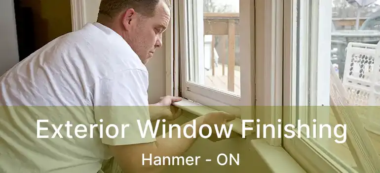  Exterior Window Finishing Hanmer - ON