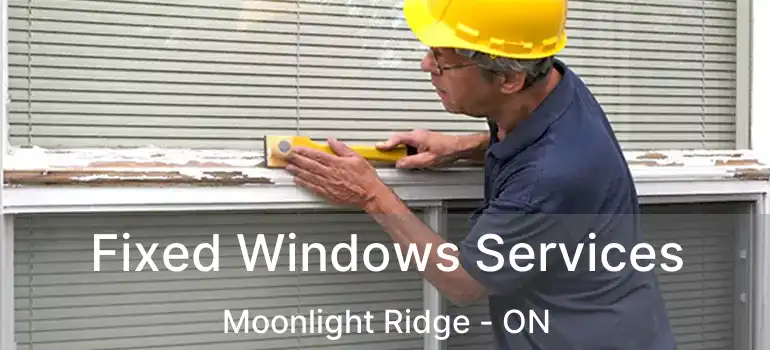  Fixed Windows Services Moonlight Ridge - ON