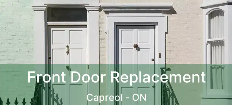  Front Door Replacement Capreol - ON