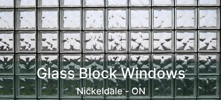  Glass Block Windows Nickeldale - ON