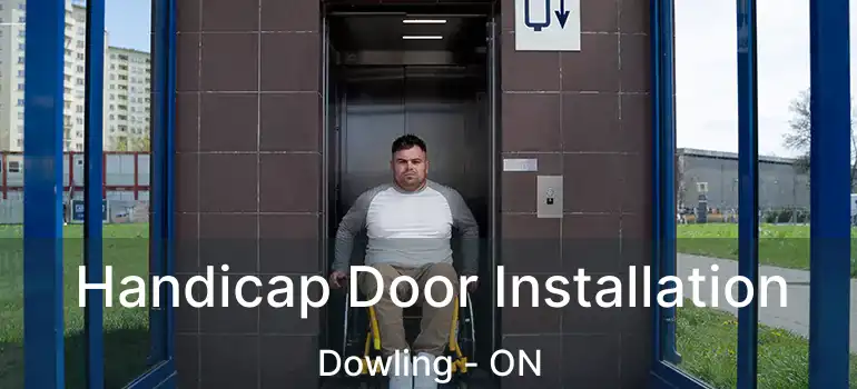  Handicap Door Installation Dowling - ON