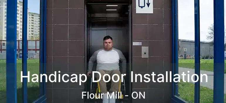  Handicap Door Installation Flour Mill - ON