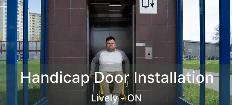  Handicap Door Installation Lively - ON