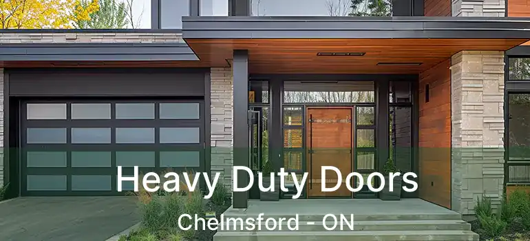  Heavy Duty Doors Chelmsford - ON