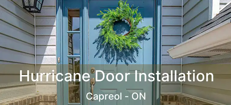  Hurricane Door Installation Capreol - ON