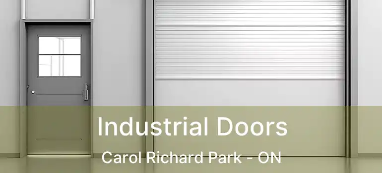  Industrial Doors Carol Richard Park - ON