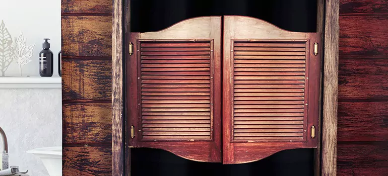 Installing Saloon Door Hinges in Sudbury, ON