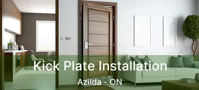 Kick Plate Installation Azilda - ON