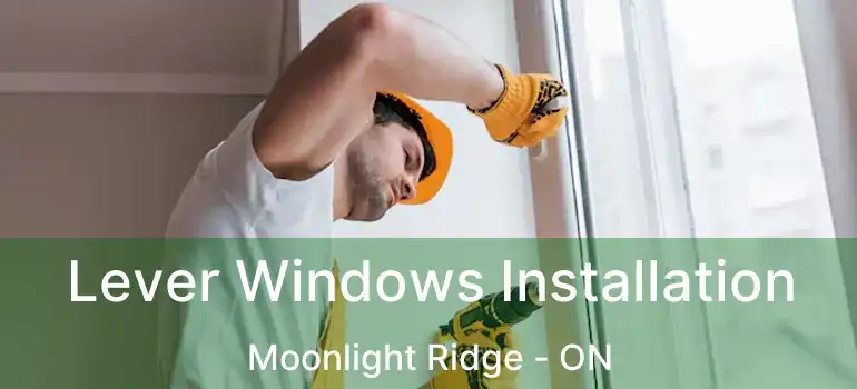  Lever Windows Installation Moonlight Ridge - ON