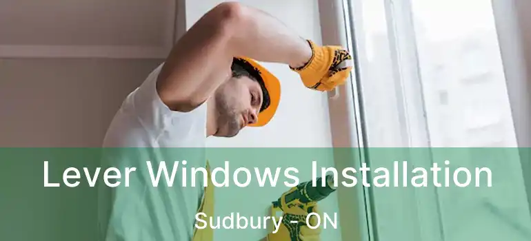  Lever Windows Installation Sudbury - ON
