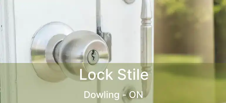  Lock Stile Dowling - ON