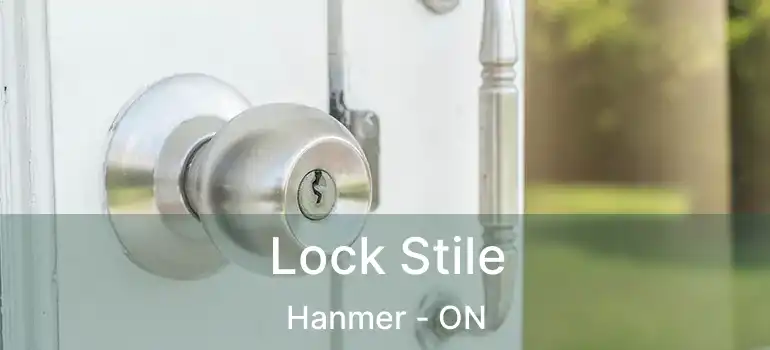  Lock Stile Hanmer - ON