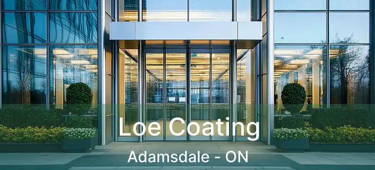  Loe Coating Adamsdale - ON