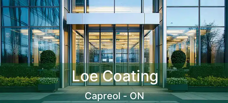  Loe Coating Capreol - ON