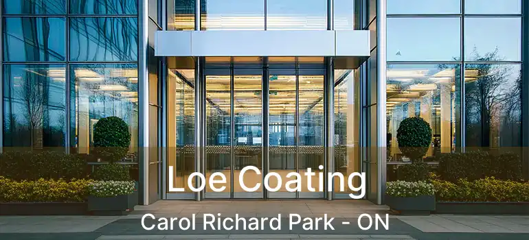  Loe Coating Carol Richard Park - ON
