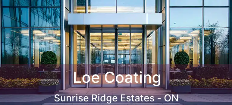 Loe Coating Sunrise Ridge Estates - ON