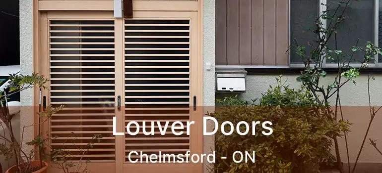  Louver Doors Chelmsford - ON
