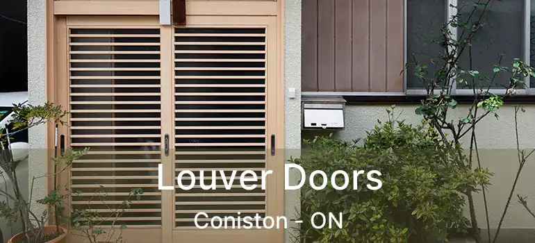  Louver Doors Coniston - ON