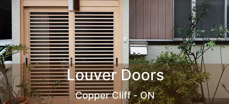  Louver Doors Copper Cliff - ON