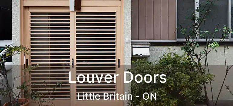  Louver Doors Little Britain - ON