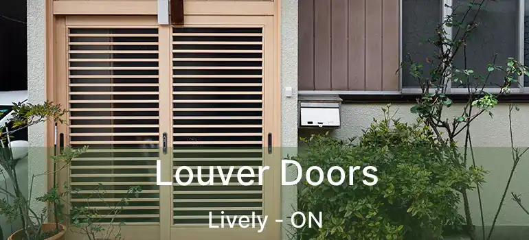  Louver Doors Lively - ON