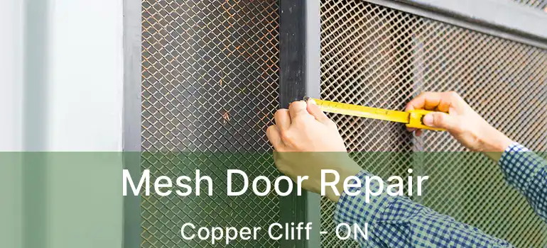  Mesh Door Repair Copper Cliff - ON