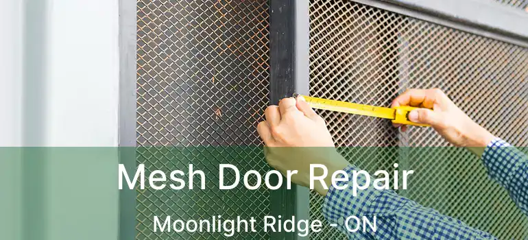  Mesh Door Repair Moonlight Ridge - ON