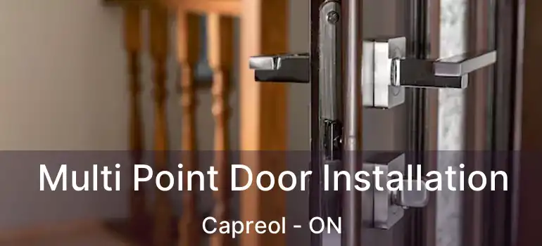  Multi Point Door Installation Capreol - ON