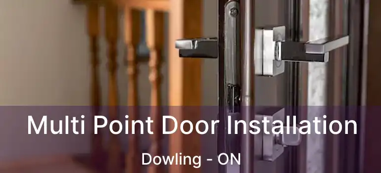  Multi Point Door Installation Dowling - ON