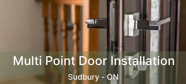  Multi Point Door Installation Sudbury - ON