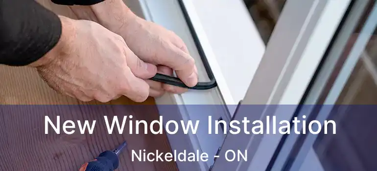  New Window Installation Nickeldale - ON
