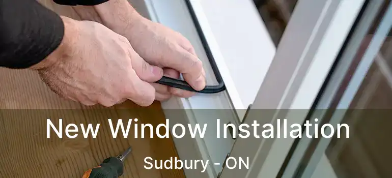  New Window Installation Sudbury - ON