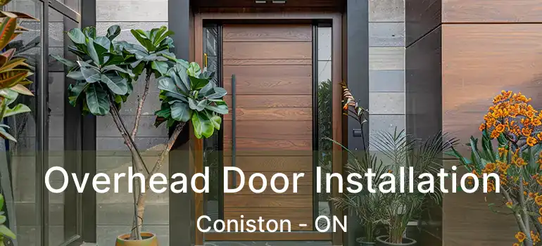  Overhead Door Installation Coniston - ON