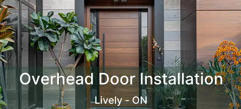  Overhead Door Installation Lively - ON