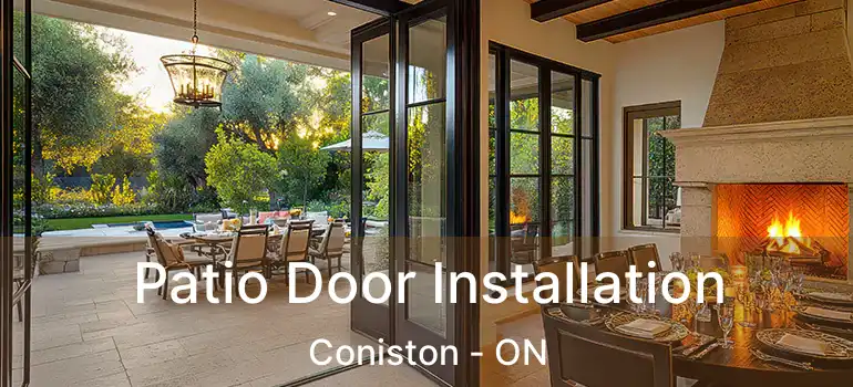  Patio Door Installation Coniston - ON