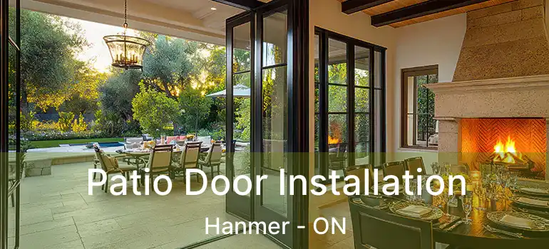  Patio Door Installation Hanmer - ON
