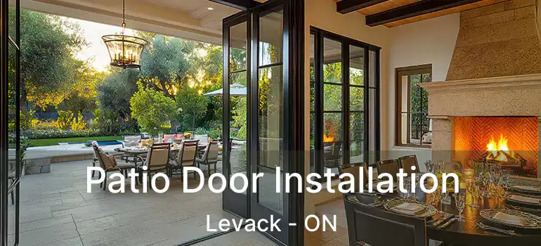  Patio Door Installation Levack - ON