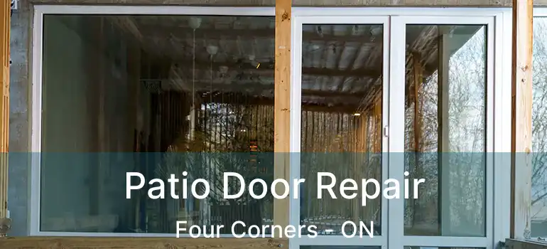  Patio Door Repair Four Corners - ON